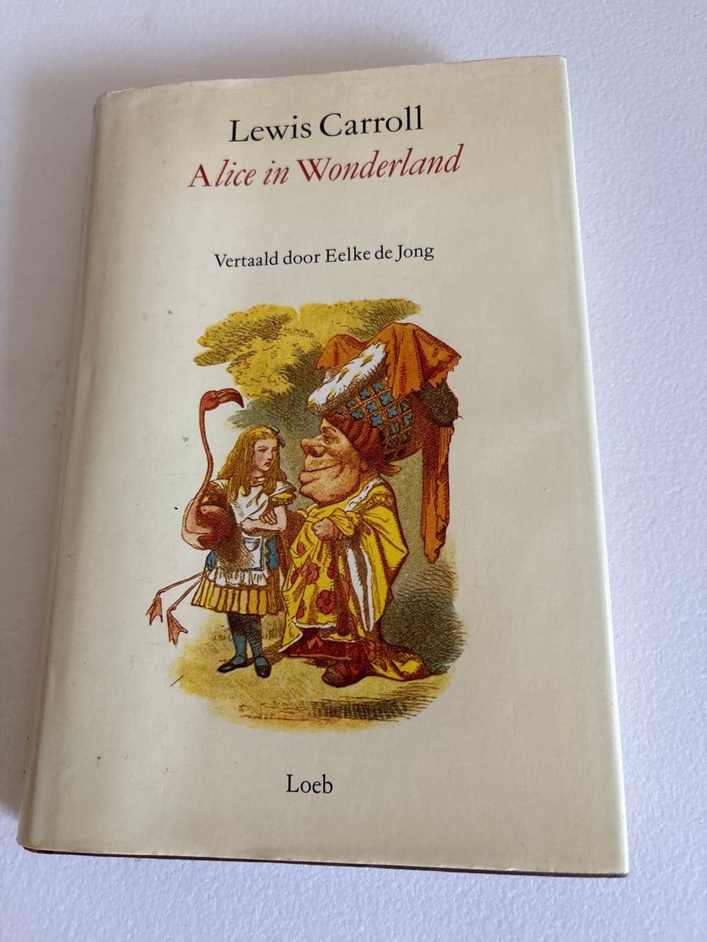 Alice in Wonderland - Lewis Carroll (Loeb), Ophalen of Verzenden, Zo goed als nieuw, Fictie algemeen