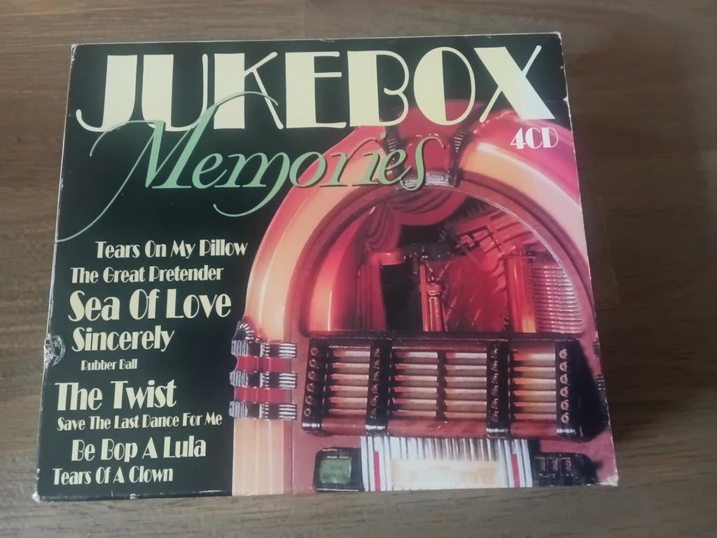 Jukebox Memories 4 cd's Box, Ophalen of Verzenden, Zo goed als nieuw, Pop