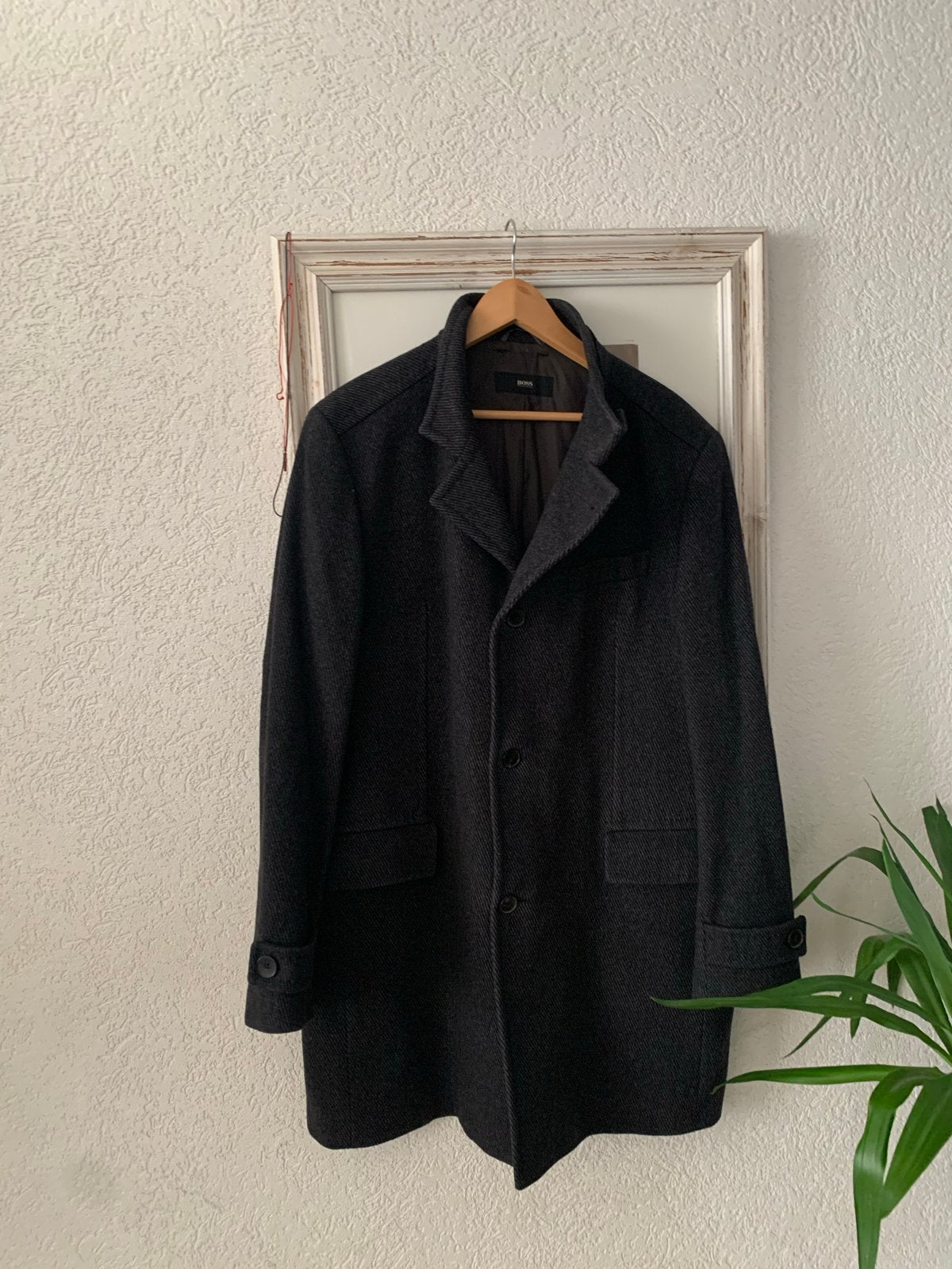 Stijlvolle Hugo Boss herenjas - Maat 54 (XL), Ophalen of Verzenden, Zo goed als nieuw, Maat 56/58 (XL), Grijs