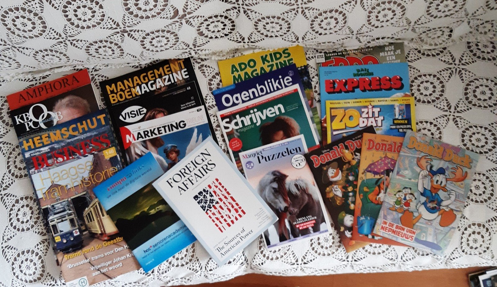 tijdschriften variatie pakket, Ophalen of Verzenden
