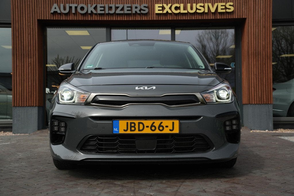 Kia Rio 1.0 T-GDi MHEV DynamicLine Schuifdak GT Line Airco C, Auto's, Kia, Gebruikt, Euro 6, Rio, Hatchback
