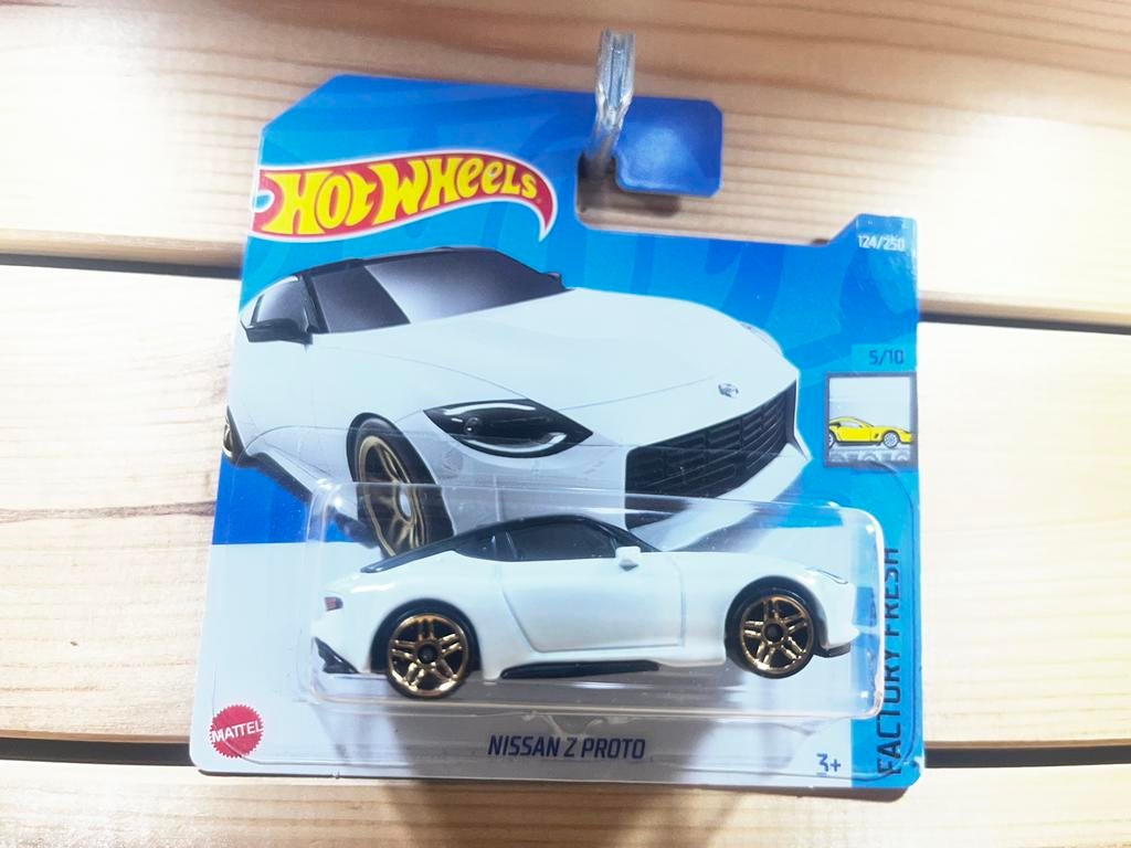 Nissan Z proto hotwheels, Ophalen of Verzenden, Zo goed als nieuw, Auto