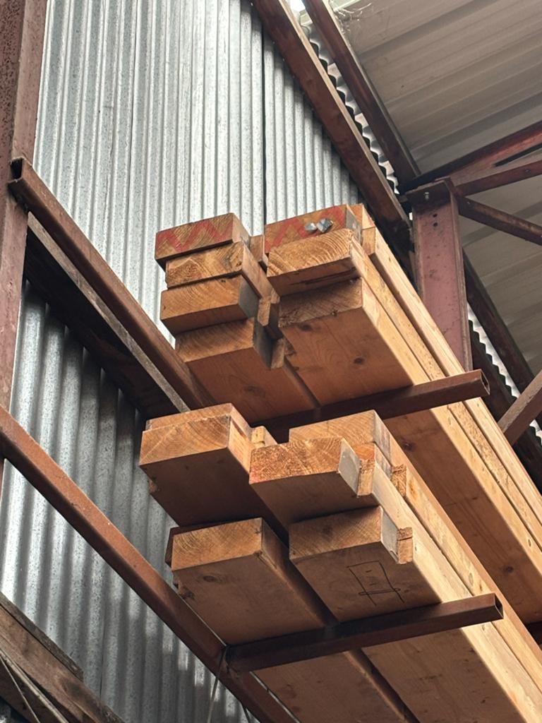 balken 480 X 19X 7 Houten balk 40 stuks + 10 Stuks 360X19X7, Doe-het-zelf en Verbouw, Ophalen, Gebruikt, Balk, Overige houtsoorten