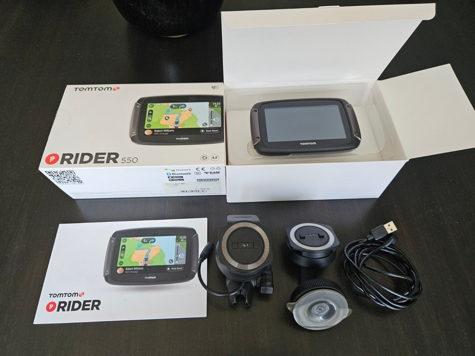 TomTom Rider 550 Motornavigatie - Zo goed als nieuw, Ophalen of Verzenden, Zo goed als nieuw