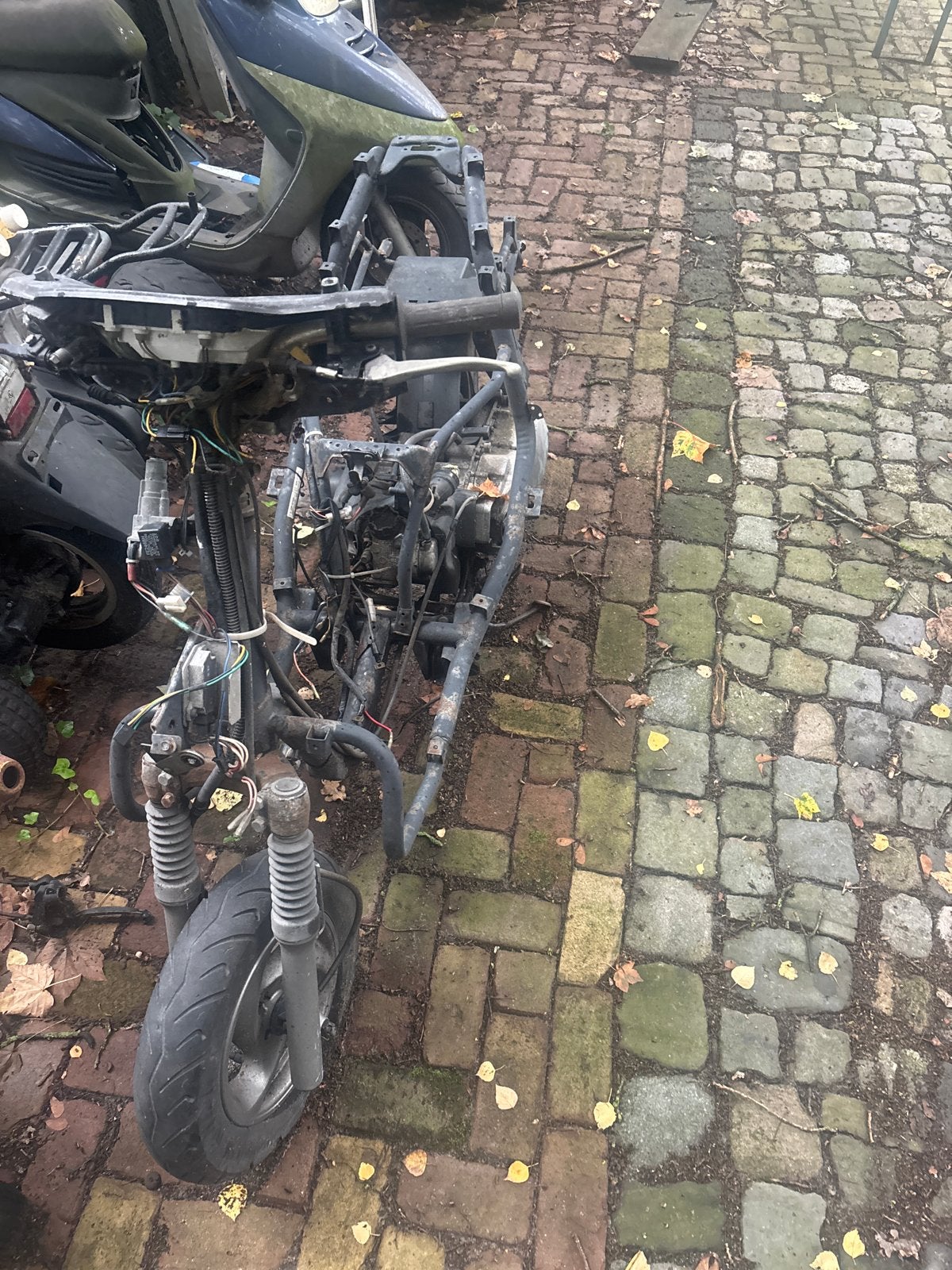 Yamaha flame r scooter in onderdelen 125cc, Ophalen, Gebruikt, Frame, Overige merken