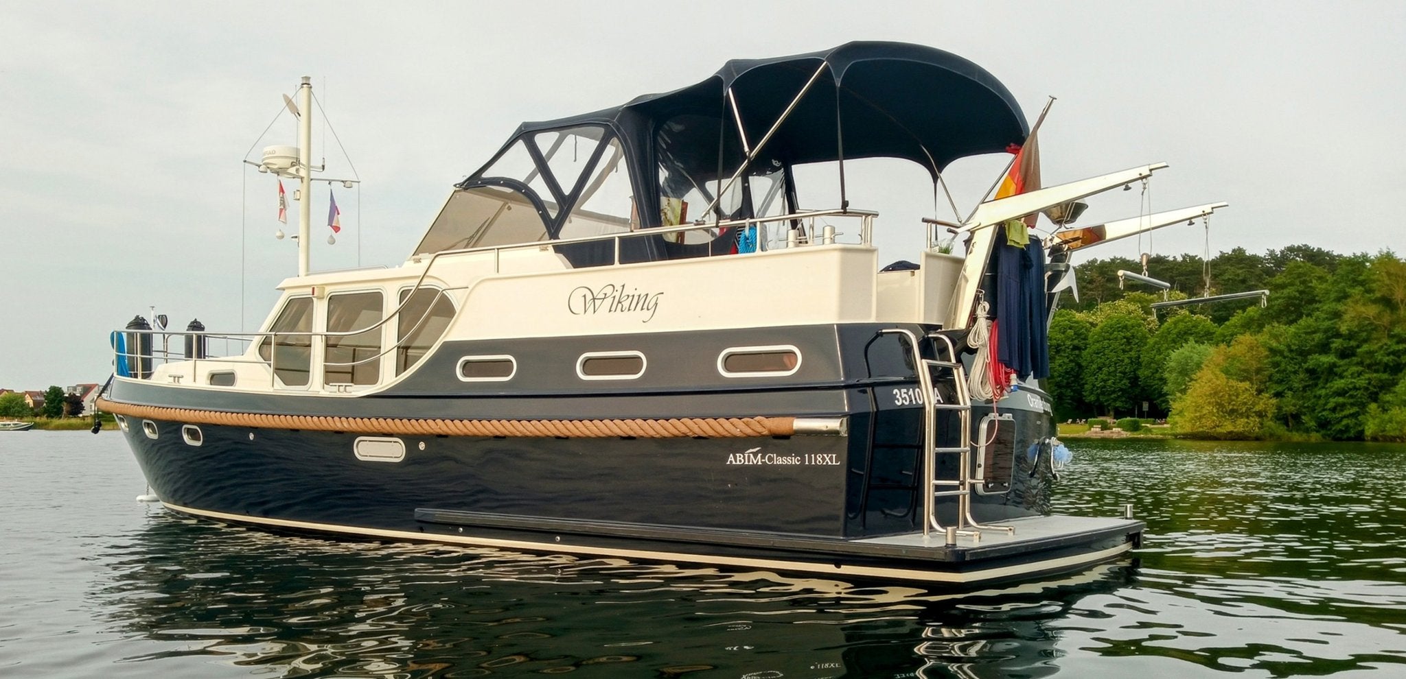 Abim Classic 118 XL, Staal, Overige merken, Gebruikt, Walstroom