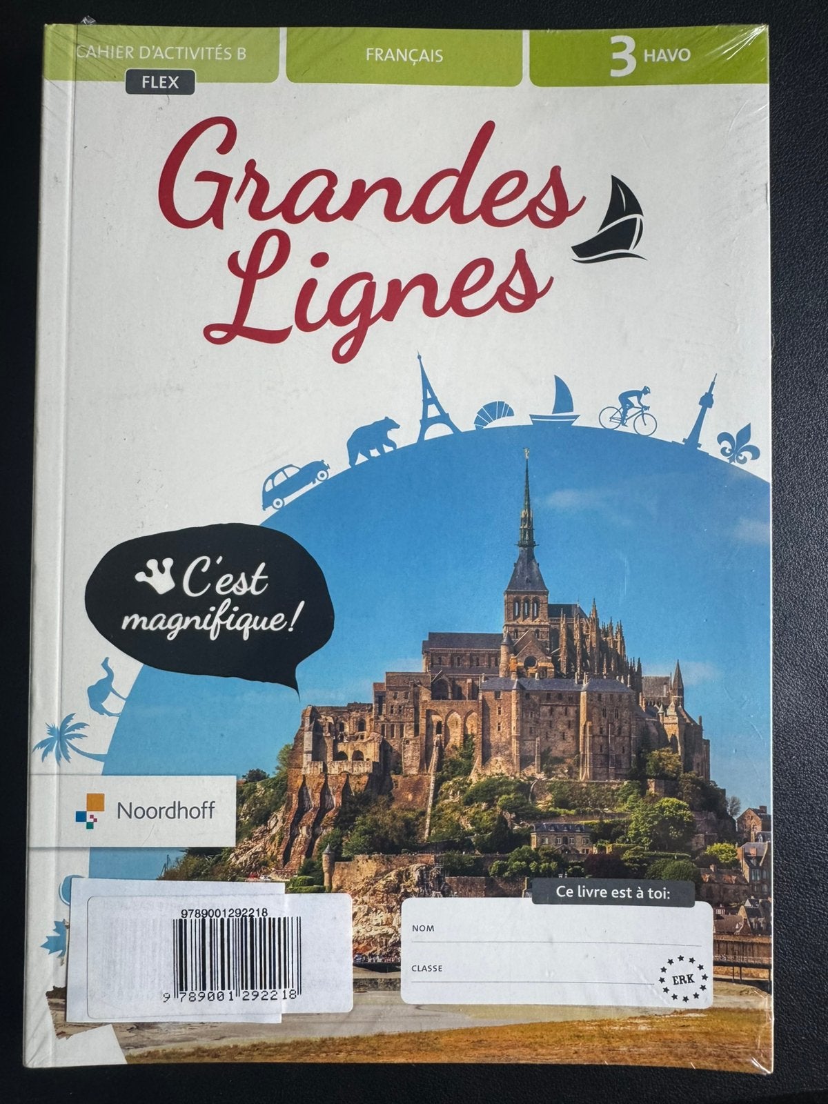 Grandes Lignes 3 HAVO A&B, Boeken, Ophalen of Verzenden, Zo goed als nieuw