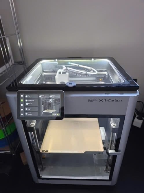 Bambu Lab X1C 3D-printer - 400 uur, 1,5 jaar garantie, Computers en Software, 3D Printers, Ingebouwde Wi-Fi, Ophalen of Verzenden