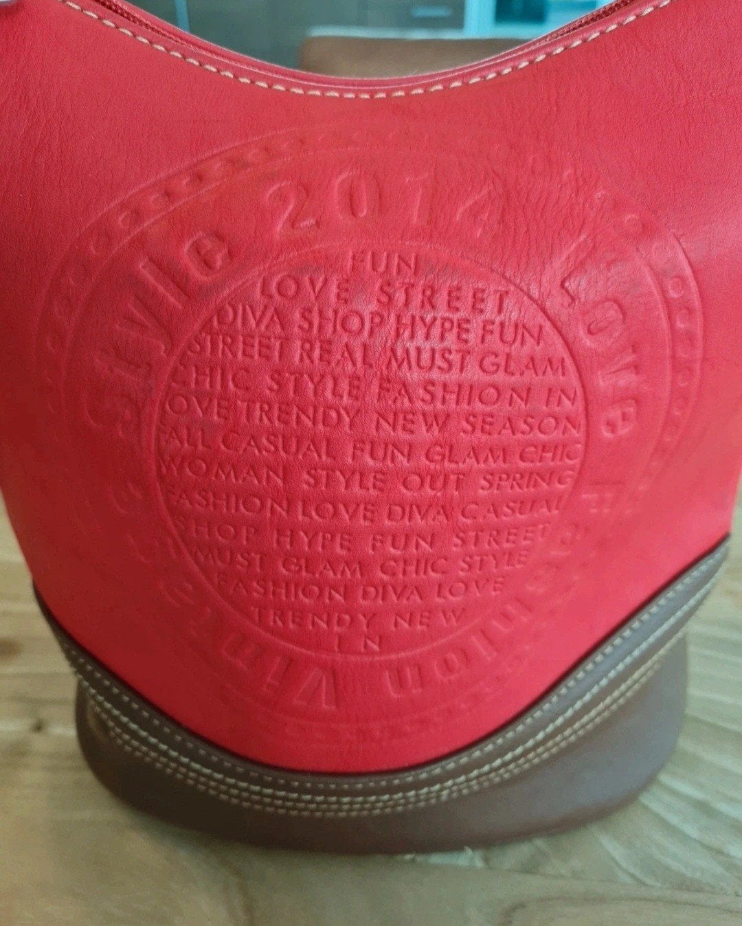 Rode schoudertas/handtas met lange en korte band, Ophalen of Verzenden, Rood, Handtas