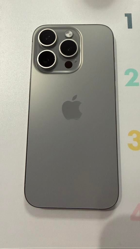 iPhone 15 Pro, 512GB, Telecommunicatie, Mobiele telefoons | Apple iPhone, Zo goed als nieuw, 512 GB, Zonder abonnement, Zonder simlock