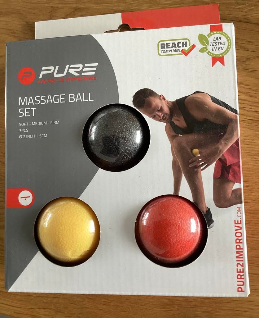 Set sport massage ballen, Ophalen of Verzenden, Nieuw