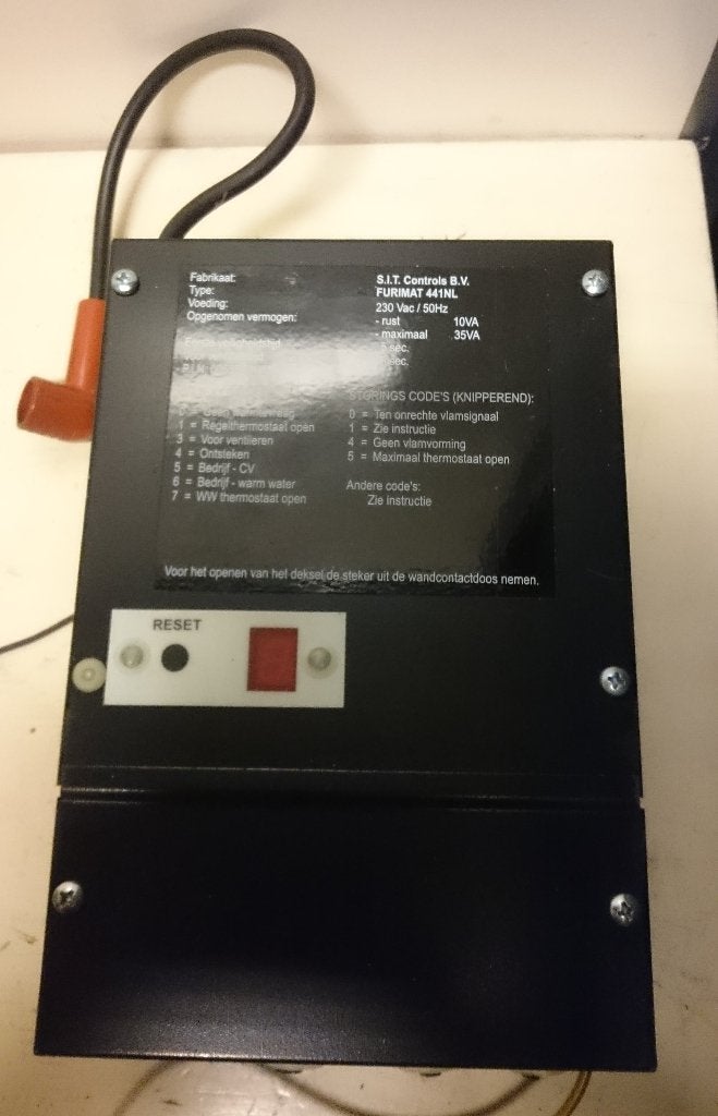Gebruikte branderautomaat Intergas type Furimat 441, Gebruikt, Minder dan 30 cm, Cv-ketel of Combi-ketel, Minder dan 60 cm