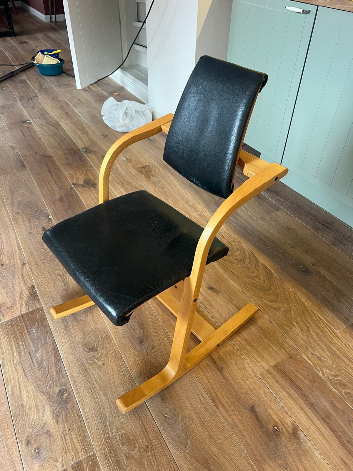 Stokke Actulum 2 stuks, Gebruikt, Twee, Zwart, Leer