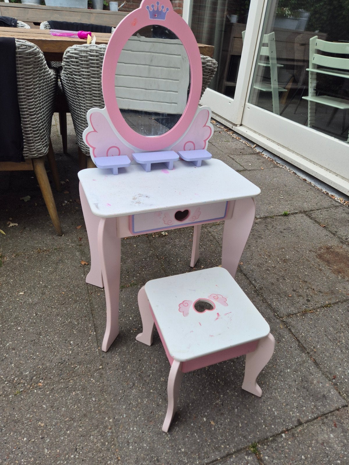 Kaptafeltje (Gratis!), Ophalen, Gebruikt, 50 tot 100 cm, Minder dan 100 cm