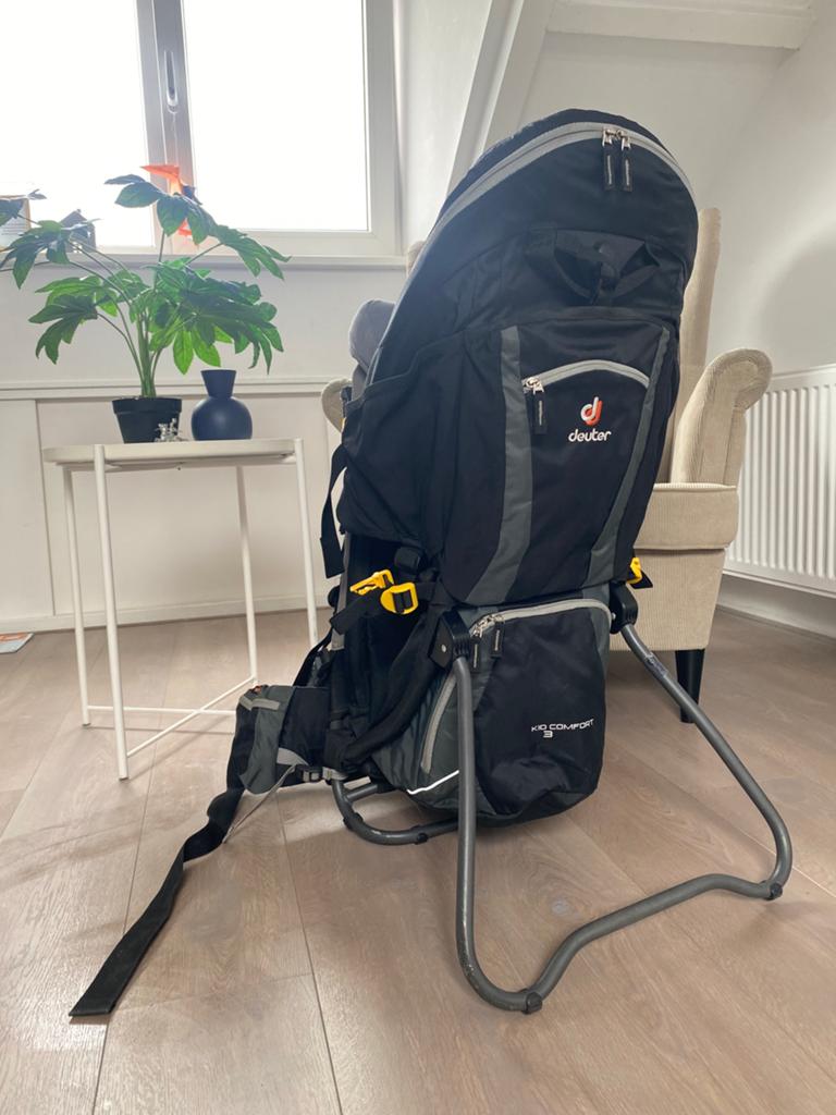 Deuter Kid Comfort 3, Overige typen, Zo goed als nieuw, Rug, Ophalen
