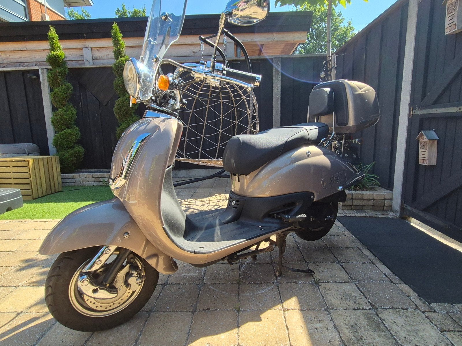 Te koop!: AGM V641 Retro Scooter Smokey, Ophalen, Gebruikt, Benzine, AGM V641