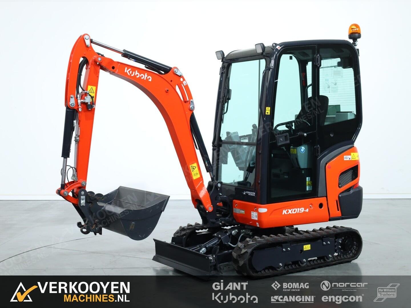 2025 Kubota KX019-4 VK10829 Minigraver 12uur, Graafmachine