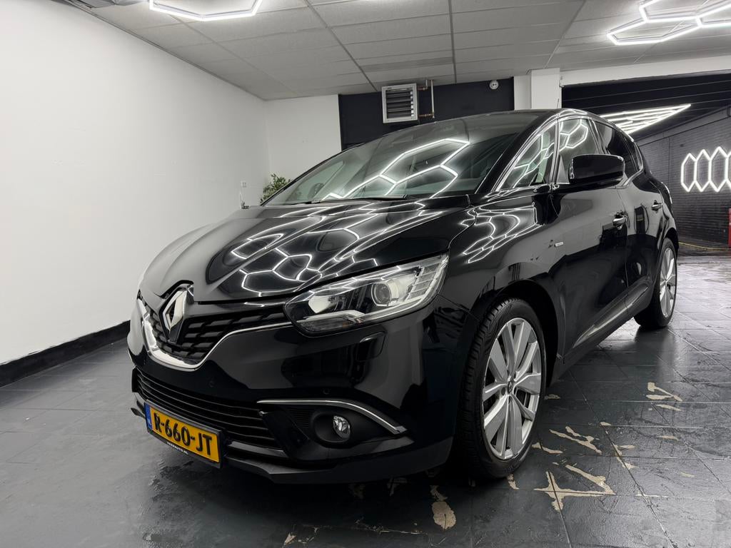Renault Scénic 1.3 TCe Bose Automaat – Dealer onderhouden, Auto's, Automaat, Stof, Zwart, USB