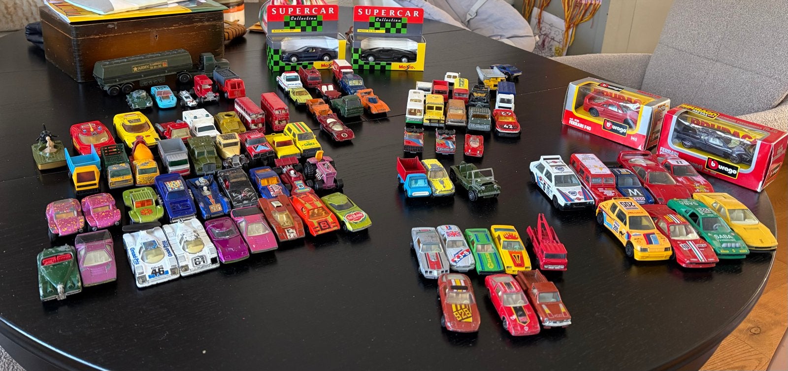 Collectie vintage modelauto's (Matchbox, Dinky Toys, Burago), Ophalen of Verzenden, Gebruikt, Auto, Corgi