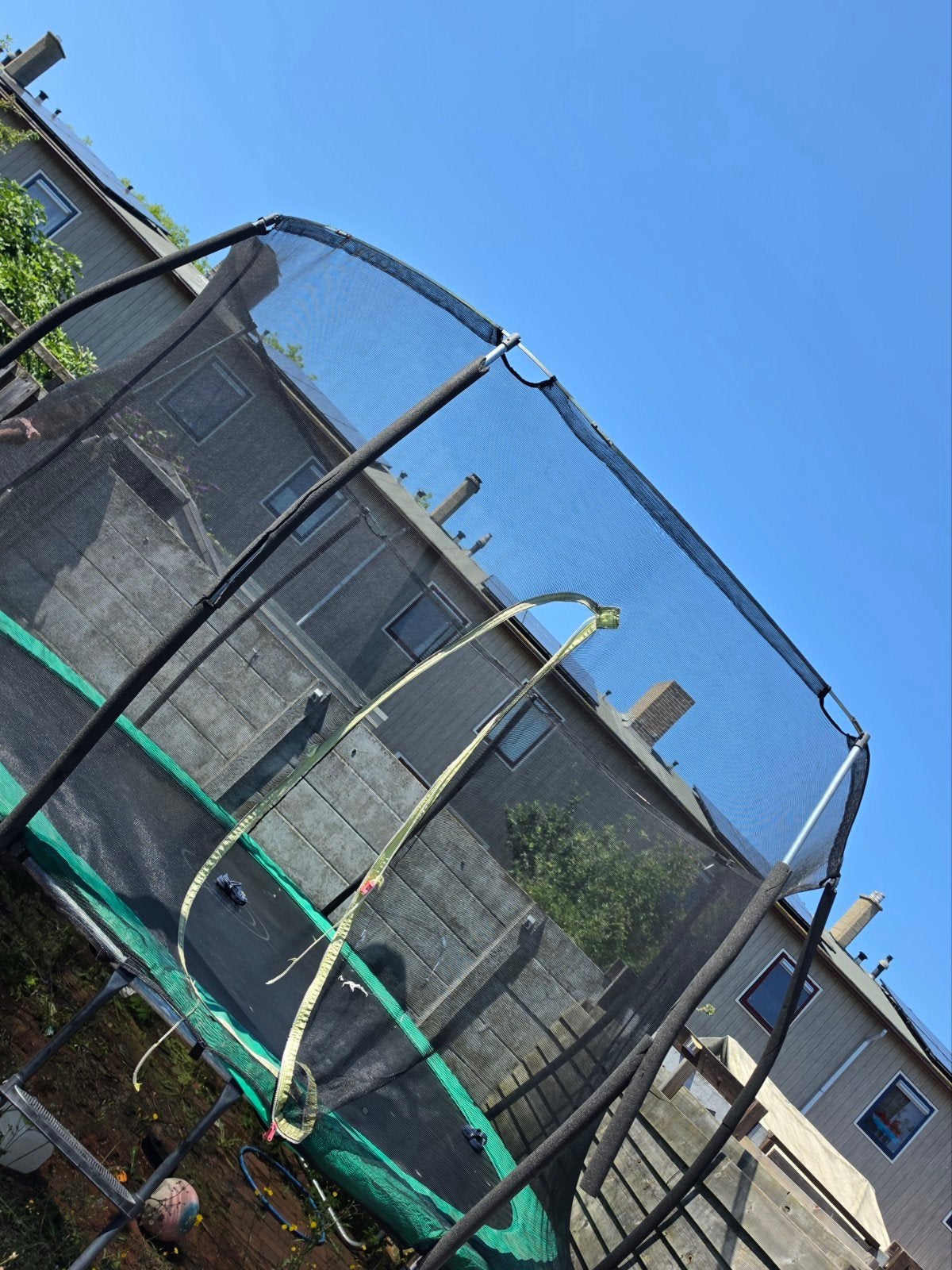 Trampoline 4 meter gratis af te halen, Ophalen, Gebruikt