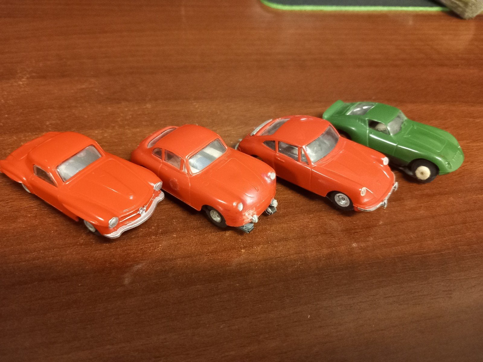 Faller AMS Raceauto's - Vintage Collectie (4 stuks), Ophalen of Verzenden, Gebruikt
