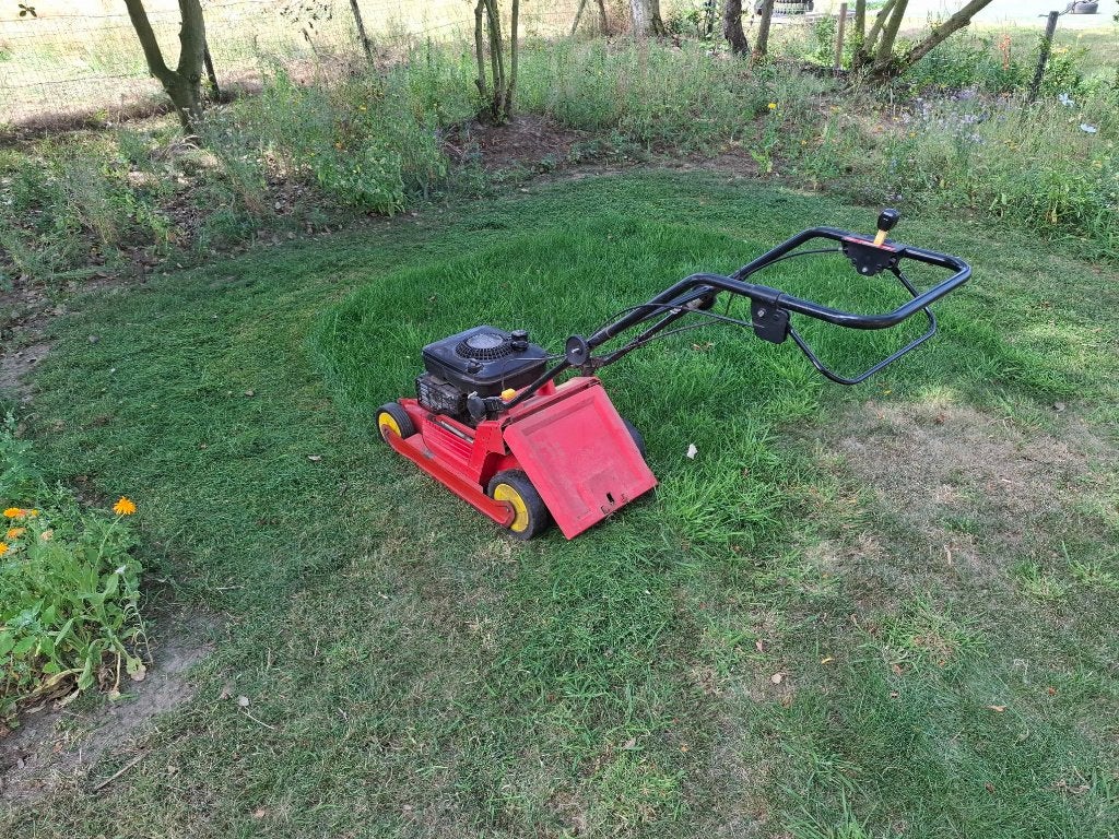 grasmaaier, Tuin en Terras, Grasmaaiers, Cirkelmaaier, Gebruikt, Wolf-Geräte, Ophalen of Verzenden