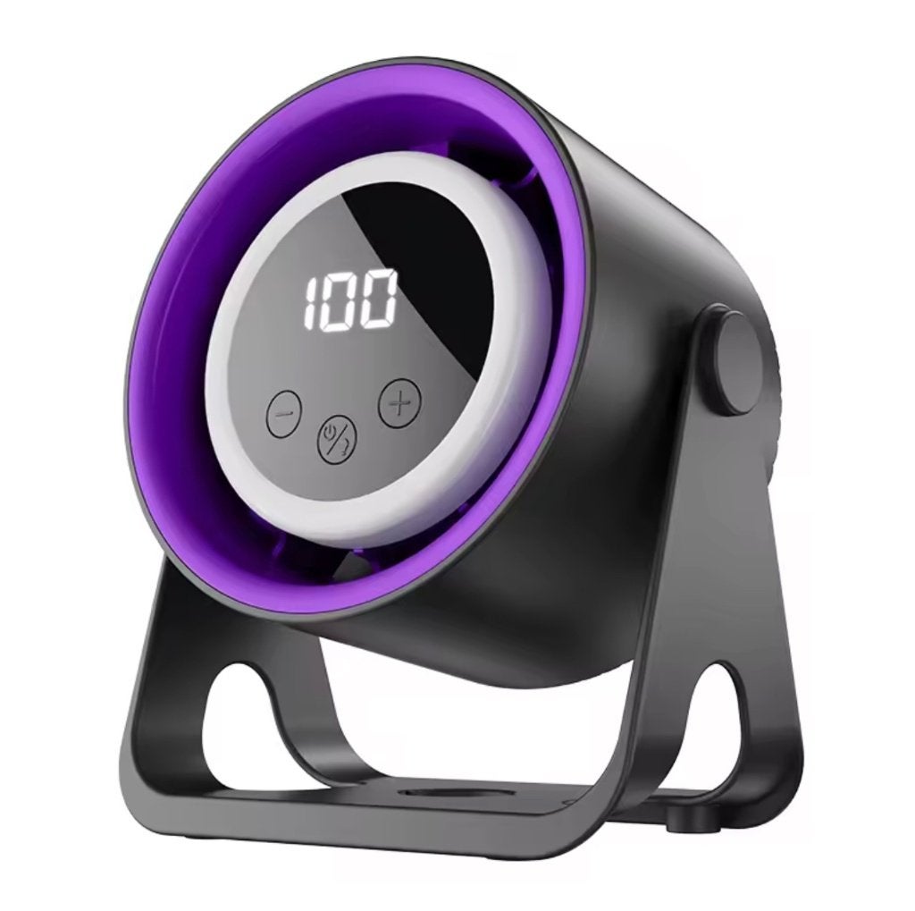 Mini Ventilator - Zwart, Verzenden, Nieuw, Tafelventilator