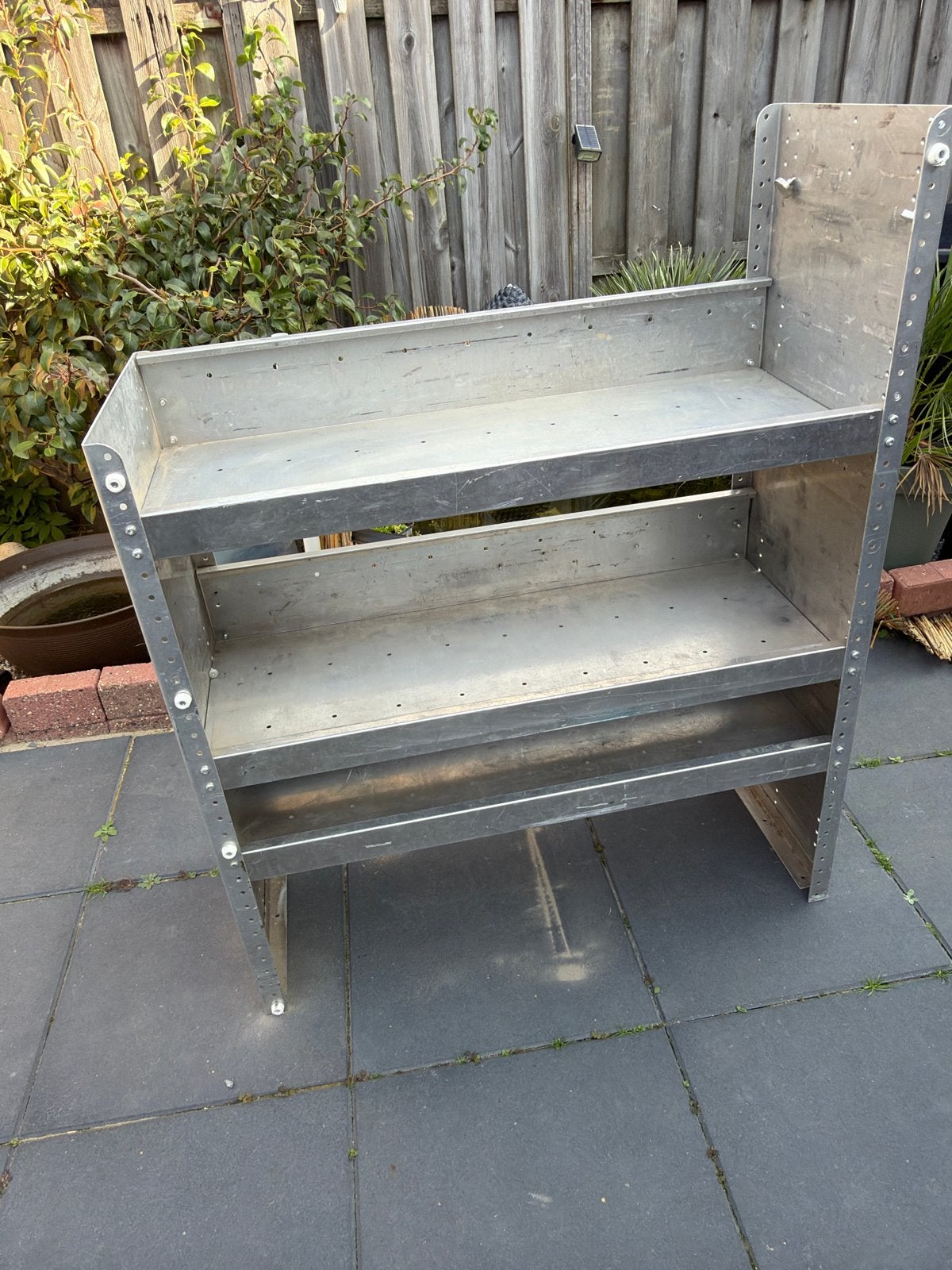 Aluminium Opbergrek / bus stelling, Ophalen of Verzenden
