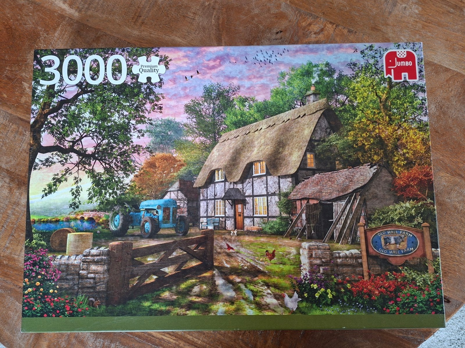 legpuzzel 3000 stukjes puzzel jumbo boeren erf landgoed, Ophalen of Verzenden, Meer dan 1500 stukjes, Nieuw