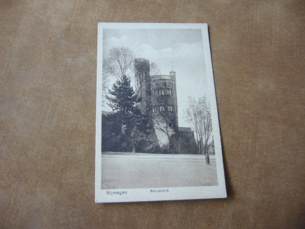 NIJMEGEN  =  BELVEDERE, Ophalen of Verzenden, 1920 tot 1940, Ongelopen, Gelderland