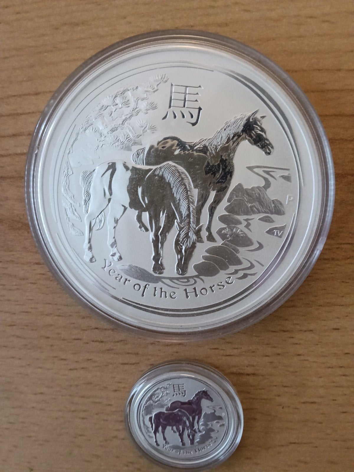 Zilveren Lunar munten in  1 Oz 2 Oz 5 Oz 10 Oz en Kg, Ophalen of Verzenden, Zilver