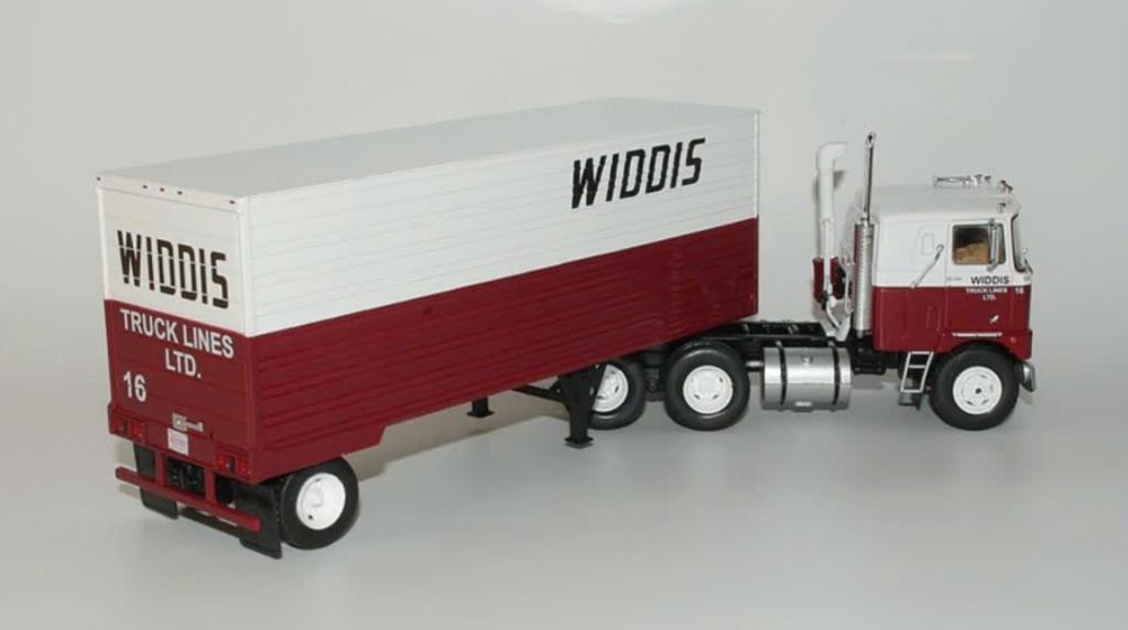 MACK F-SERIES 1970 WIDDIS schaal 1/43 USA TRUCKS # 42, Verzenden, Nieuw, Bus of Vrachtwagen, Overige merken