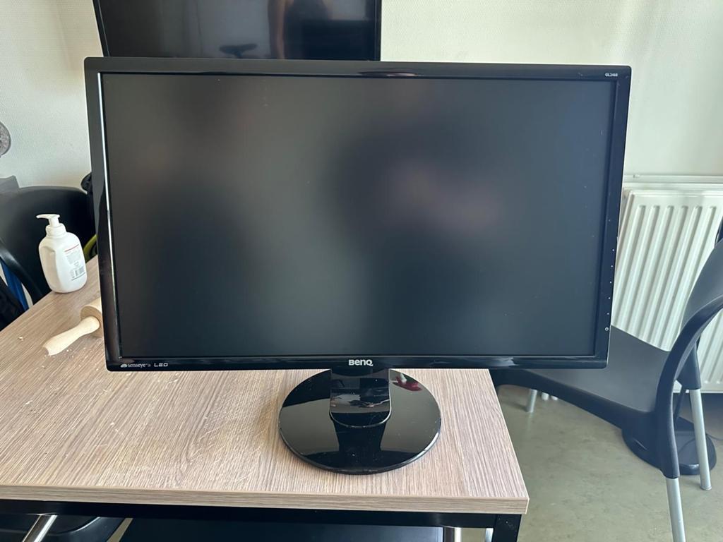 BenQ GL2460 LED Monitor - Full HD, 60Hz, Computers en Software, Gebruikt, Full HD, Ophalen of Verzenden, Onbekend