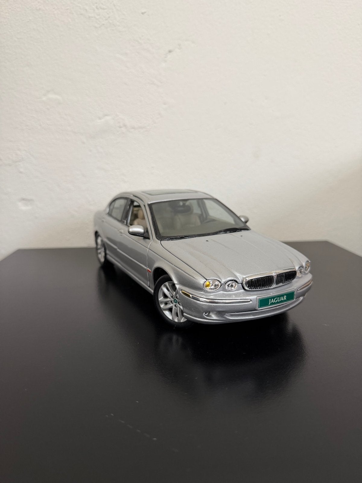 1:18 maisto Jaguar X-Type  Diecast Modelauto Zilver, Ophalen, Gebruikt, Auto, Maisto