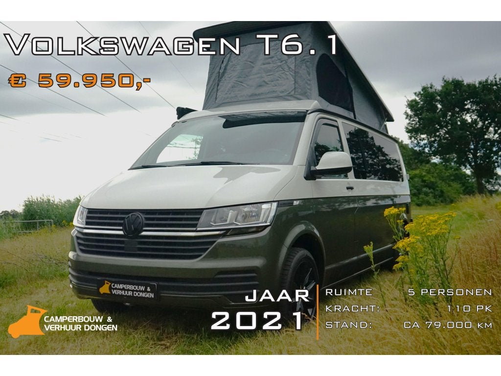 Volkswagen Transporter T6.1 5-persoons Camper bj 2021, ABS, Volkswagen, Berliner Ring 2, 38440 Wolfsburg, Duitsland, Volkswagen AG