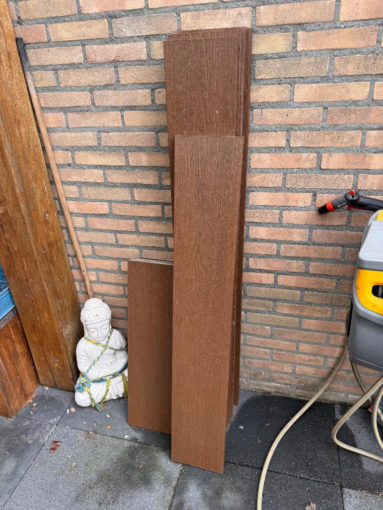 Fiberdeck Composiet Vlonder planken, Ophalen, Zo goed als nieuw, Composiet