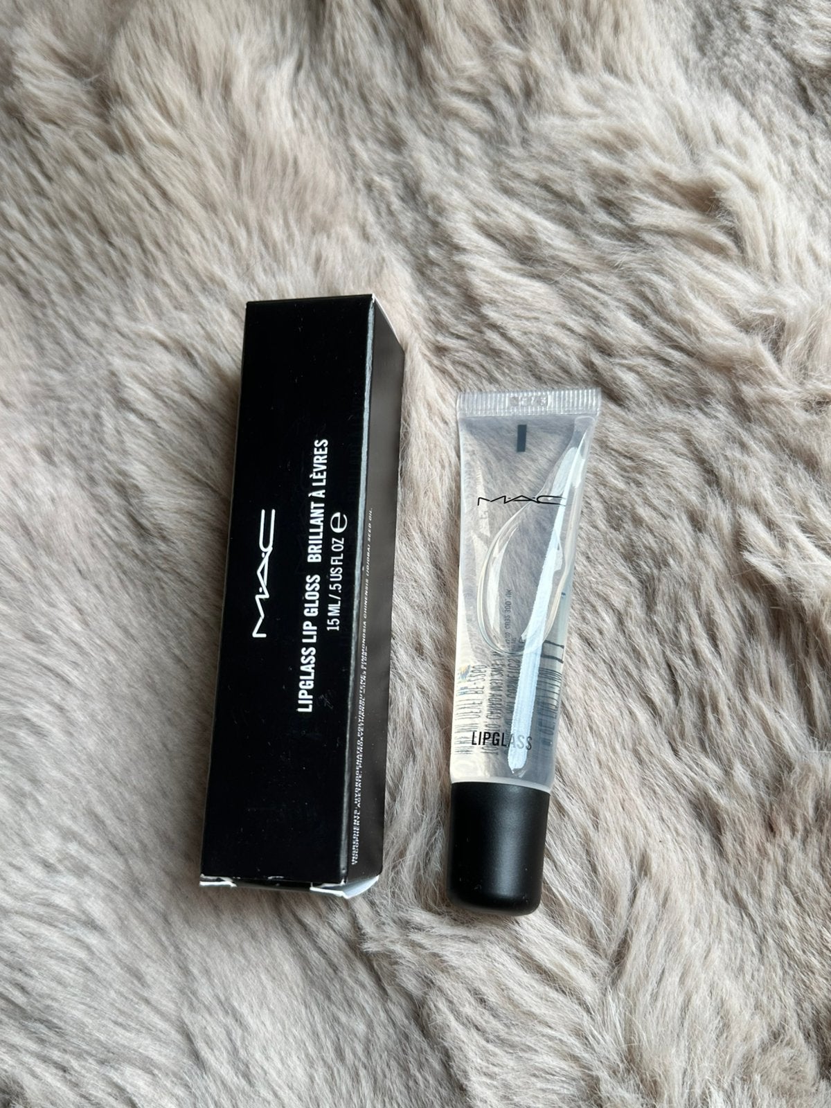 MAC lipgloss clear, Ophalen of Verzenden, Zo goed als nieuw, Lippen