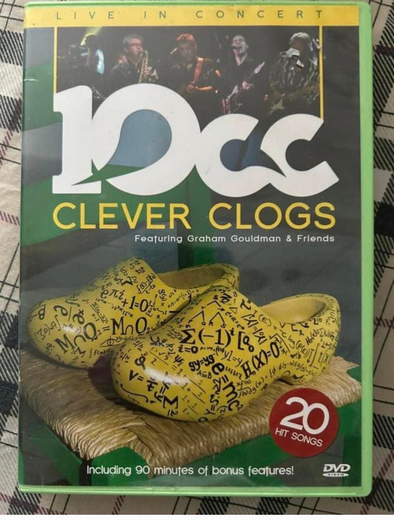 10 CC Clever Clogs 20 hit songs Dvd, Ophalen of Verzenden, Gebruikt