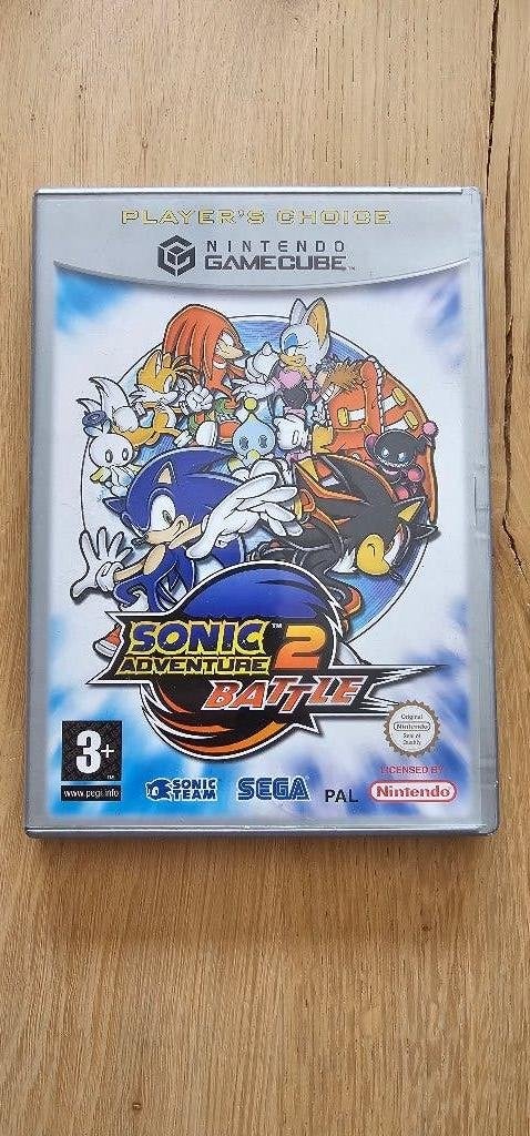 Sonic Adventure 2 Battle (Player's Choice) - GameCube (PAL), Avontuur en Actie, 1 speler, Ophalen of Verzenden, Zo goed als nieuw