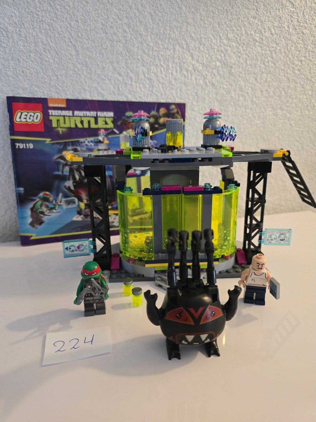 Lego Teenage Mutant Ninja Turtles 79119 Z.G.A.N, Kinderen en Baby's, Ophalen of Verzenden, Zo goed als nieuw