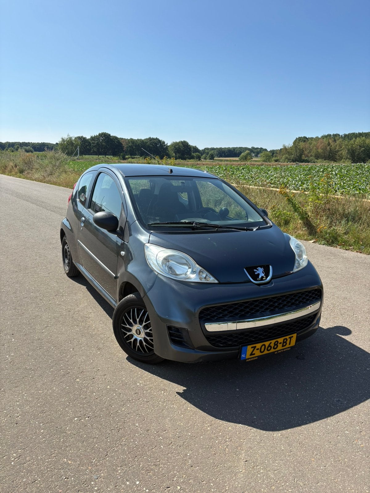 Peugeot 107 1.0 12V E-vti 68PK 3DR 2011 Grijs, Voorwielaandrijving, 68 pk, Handgeschakeld, Particulier