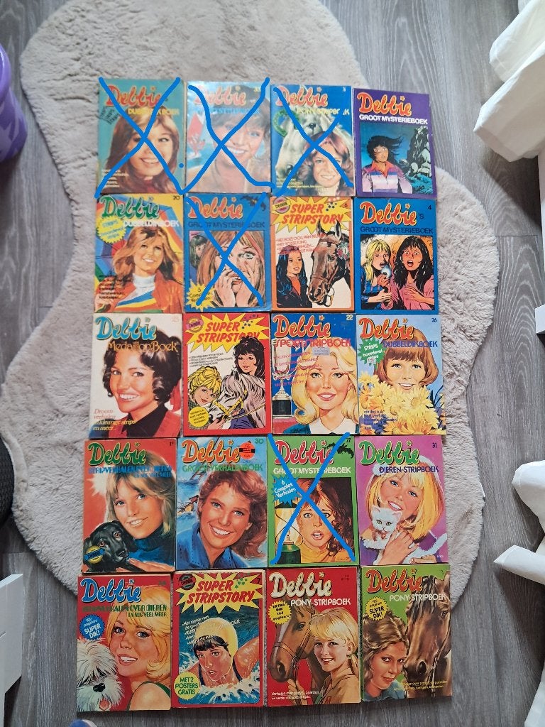 14 Debbie stripboeken, Meerdere stripboeken, Ophalen of Verzenden, Gelezen