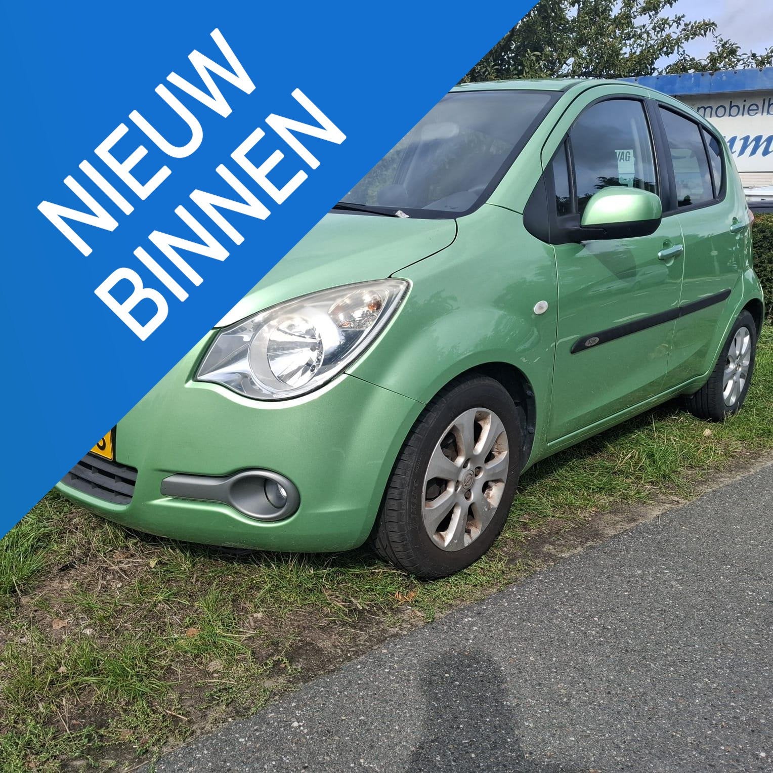 Opel Agila 1.0 Enjoy Airco, Sportvelgen, Lees tekst., Auto's, Opel, Stof, Gebruikt, 996 cc, Origineel Nederlands