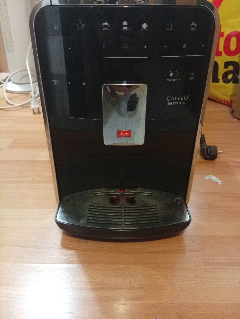 Melitta Caffeo Barista ts, Afneembaar waterreservoir, Gebruikt, Koffiemachine, 2 tot 4 kopjes