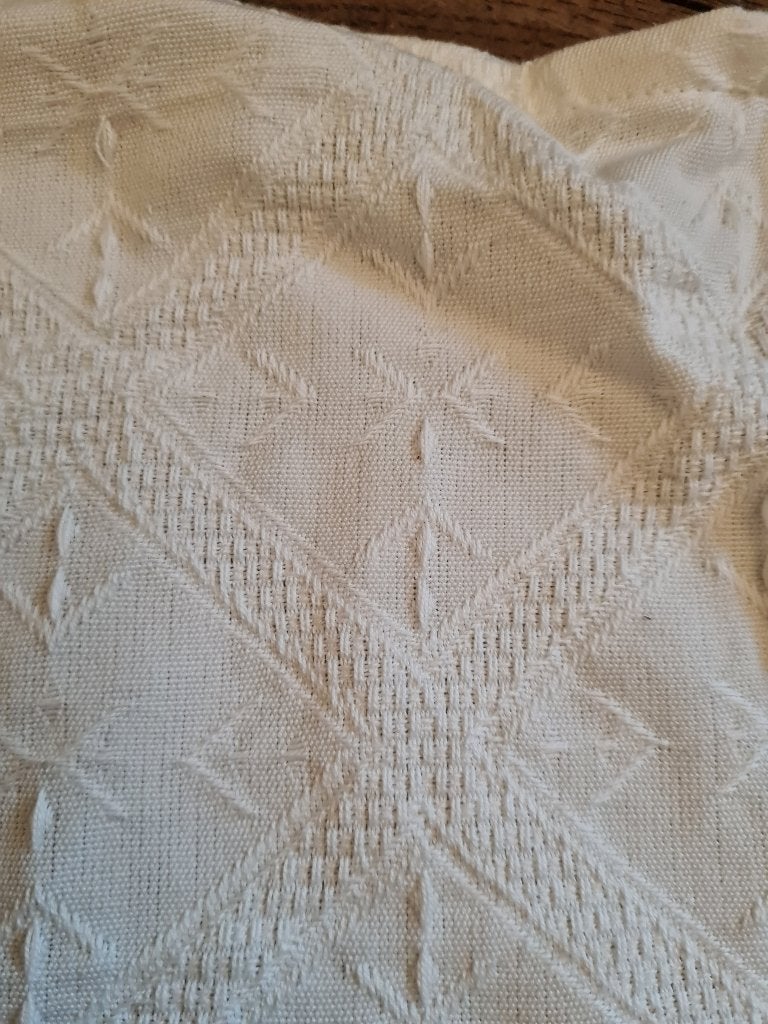 Off white nieuwe schort merk Clayre & Eef foto 1 t/m 4, Heikant 21 Kaatsheuvel, Wit, Belle Vieille Brocante, Nieuw