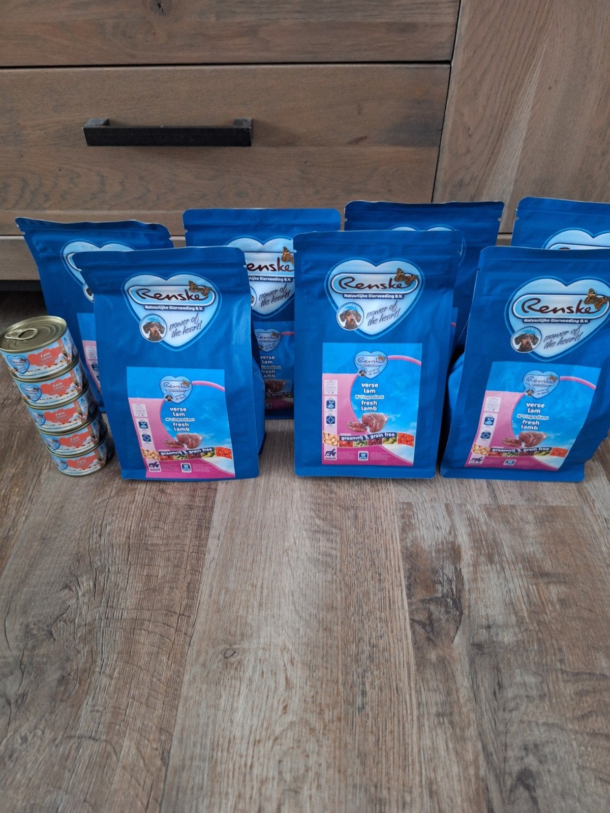 Nieuwe zakken Renske hondenbrokken graanvrij. Nieuwe zalmbli, Ophalen of Verzenden, Hond