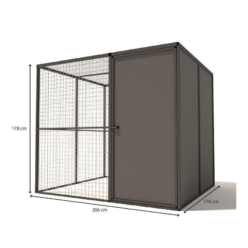 Voliere aluminium Yara | model 1, Ophalen of Verzenden, Nieuw, Aluminium, Volière