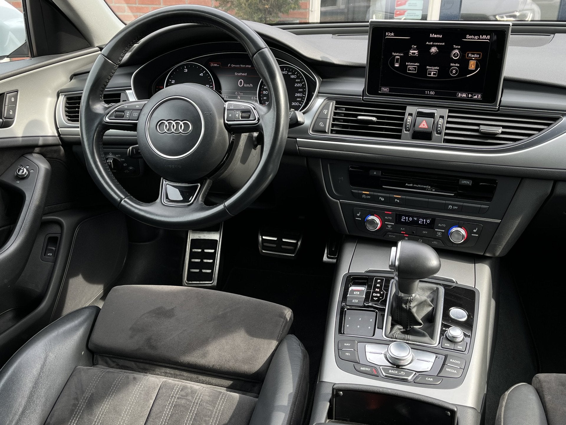 Audi A6 Avant 2.0 TDI ultra Sport Edition | Trekhaak | Stoel, Auto's, Automatische klimaatregeling, Wit, Diesel, 22 km/l