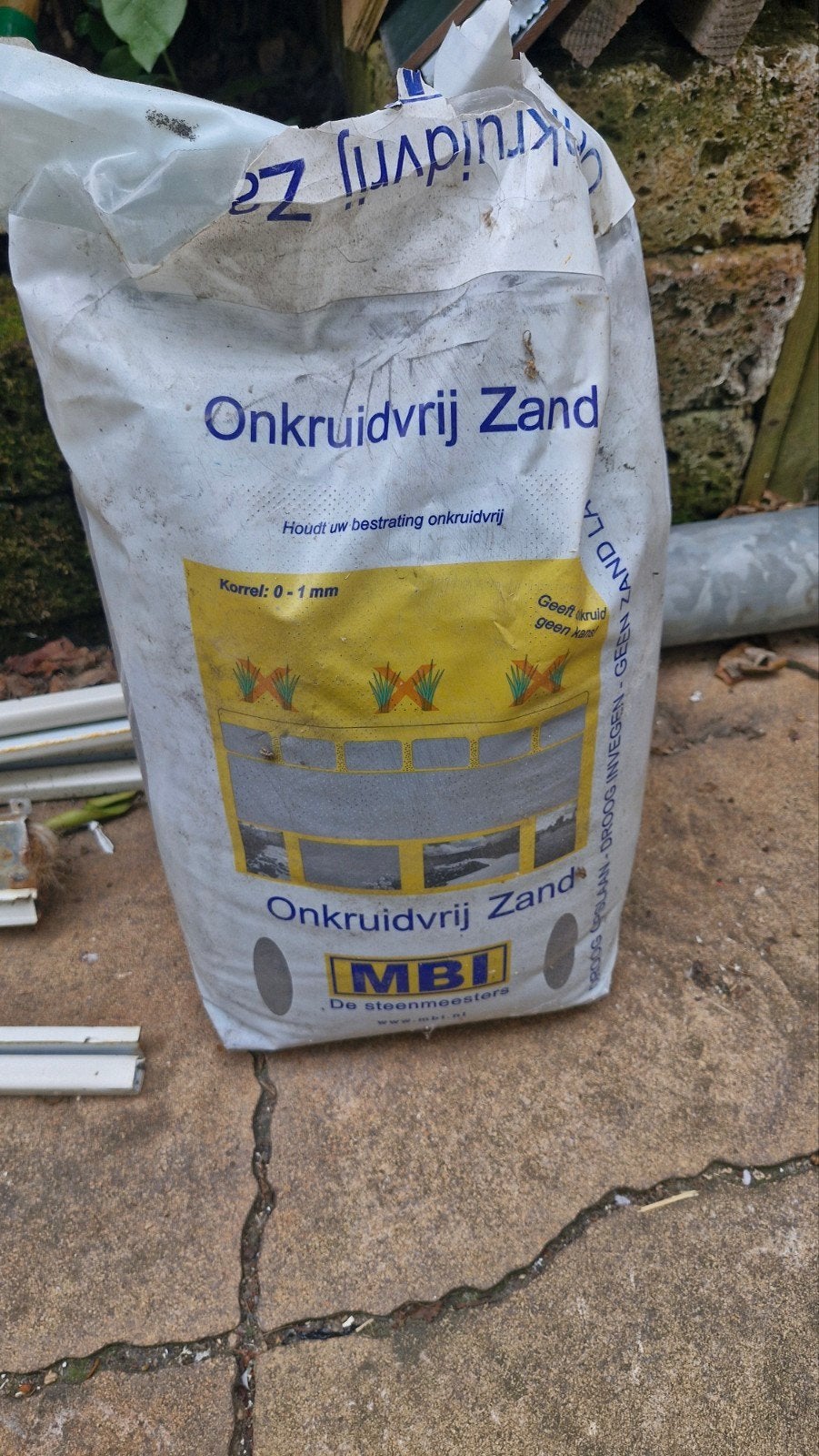 MBI Onkruidvrij Zand - Korrel 0-1 mm, Tuin en Terras, Zand, Ophalen