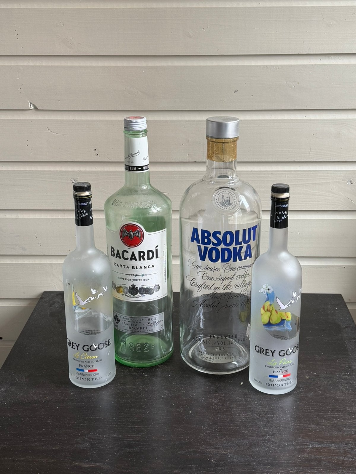 Lege flessen drank, Ophalen, Zo goed als nieuw